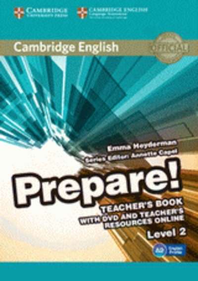 Prepare! 2 Teacher's Book with DVD and Teacher's Resources Online