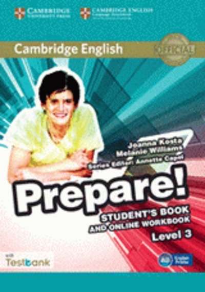 Prepare! 3 Student's Book and Online Workbook with Testbank