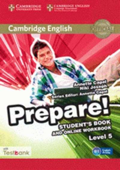 Prepare! 5 Student's Book and Online Workbook with Testbank