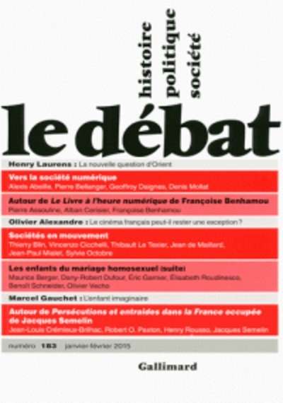 Le Débat nº 183