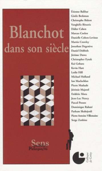 Blanchot dans son siècle