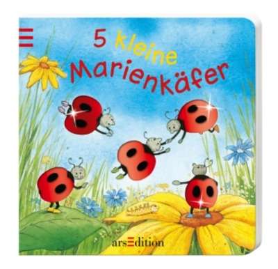 5 kleine Marienkäfer