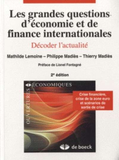 Les grandes questions d'économie et finance internationales