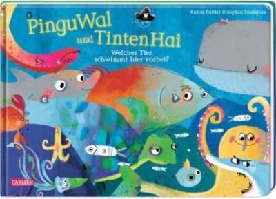 PinguWal und TintenHai - Welches Tier schwimmt hier vorbei?