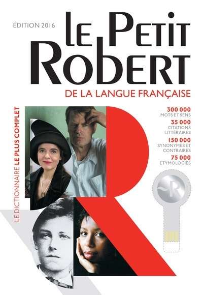 Petit Robert langue francaise 2016 + clé