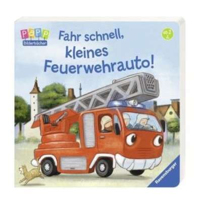 Fahr schnell, kleines Feuerwehrauto