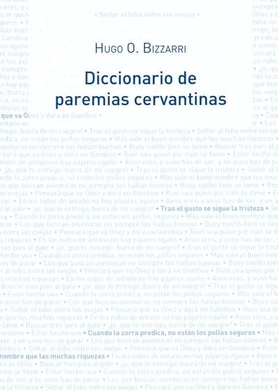 Diccionario de paremias cervantinas
