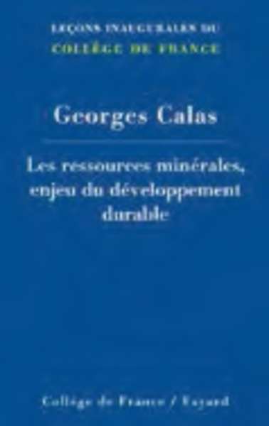 Les ressources minerales