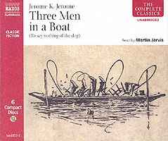 Three Men in a Boat unabridged audiobook (6 CDs)