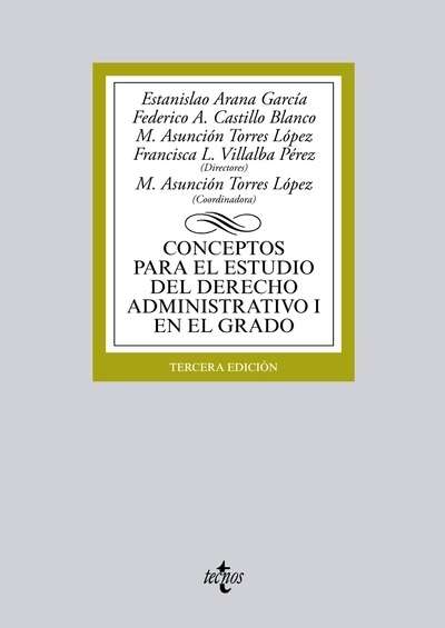 Conceptos para el estudio del Derecho administrativo I en el grado