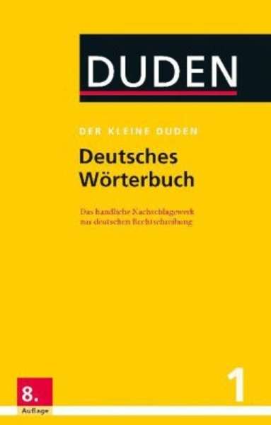 Der kleine Duden. Deutsches Wörterbuch