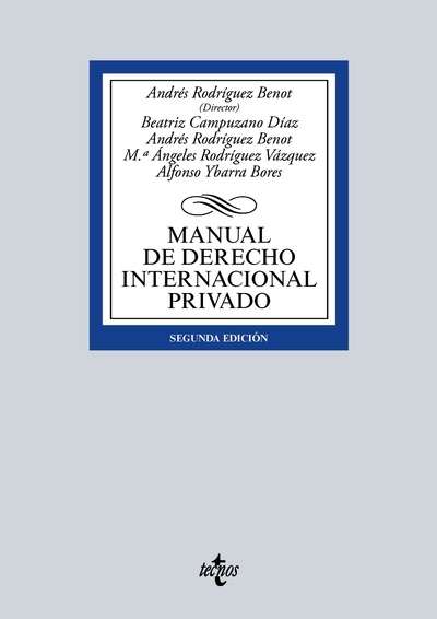 Manual de Derecho Internacional Privado