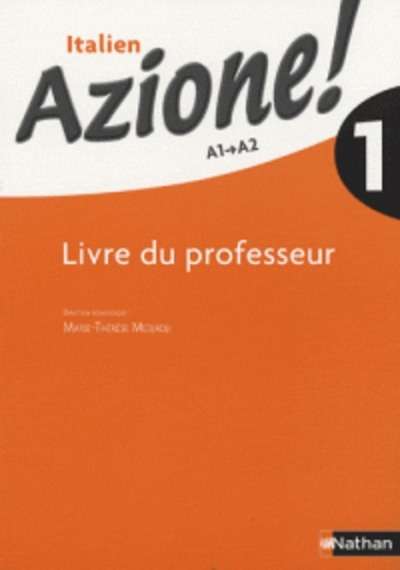 Azione ! 1 - Livre du professeur