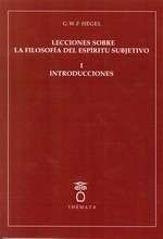 Lecciones sobre la filosofía del espíritu subjetivo