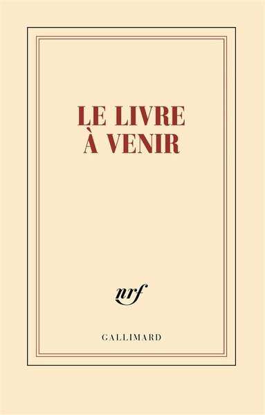 Papeterie Gallimard carnet lingé 11,8 x 18,5cm