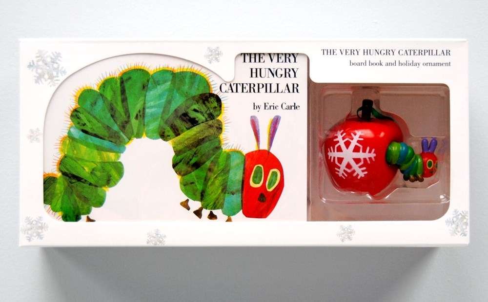 The Very Hungry Caterpillar  Board Book and Ornament Package