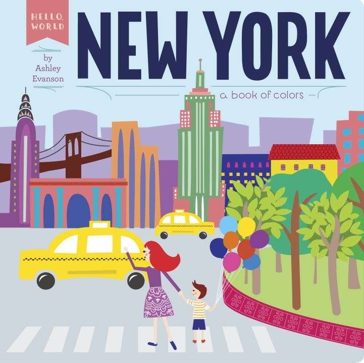 New York, A Book of Colors    board book