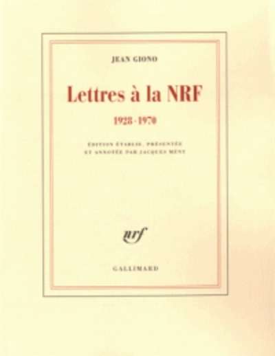 Lettres à la NRF