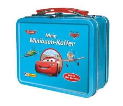 Disney Planes / Disney Pixar Cars, Mein Minibuch-Koffer, 10 Bde