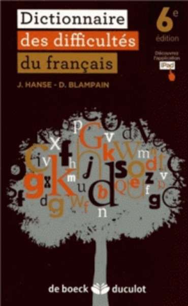 Dictionnaire des difficultés du français