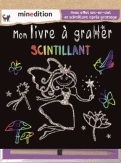 Mon livre à gratter scintillant