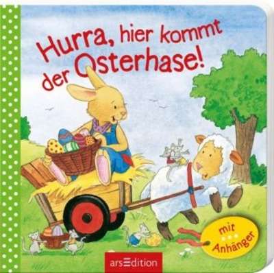 Hurra, hier kommt der Osterhase!