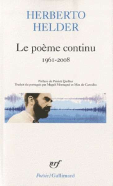 Le poème continu - Somme anthologique 1961-2008