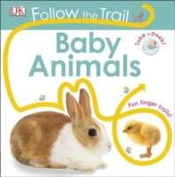 Follow the Trail Baby Animals   board book