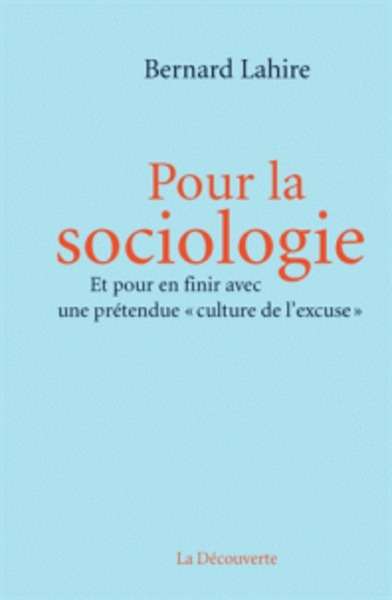 Pour la sociologie