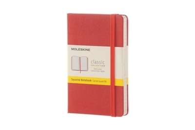 Moleskine Cuaderno clásico - P - Cuadriculado naranja coral