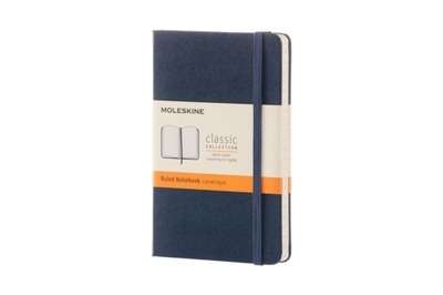 Moleskine Cuaderno clásico - P - Rayas azul zafiro