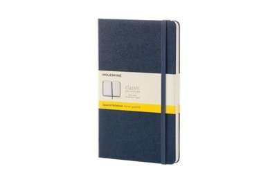 Moleskine Cuaderno clásico - L - Cuadriculado azul zafiro
