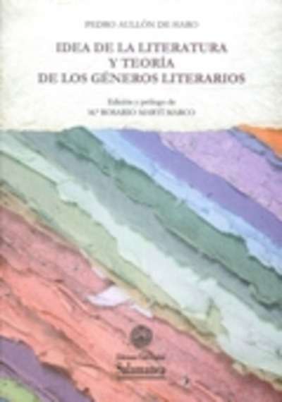 Idea de la literatura y teoría de los géneros literarios