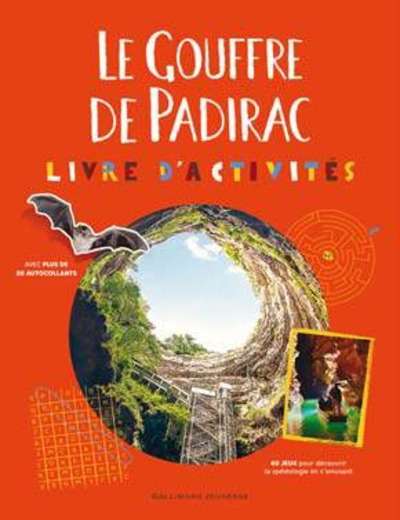 Le livre d'activités du gouffre de Padirac