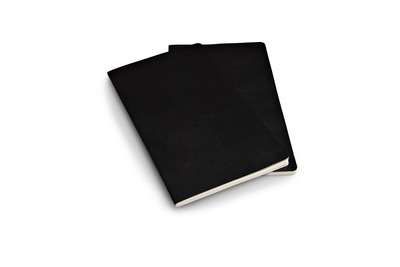 Moleskine Libreta Volant TB Set de 2 - L - Rayas negro