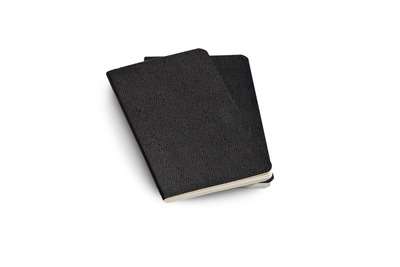 Moleskine Libreta Volant TB Set de 2 - XS - Liso negro