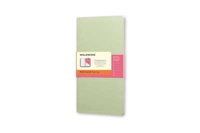 Moleskine Libreta chapters - M - Rayas verde niebla