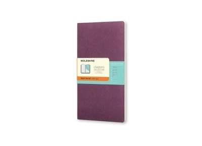 Moleskine Libreta chapters - L - Rayas morado ciruela