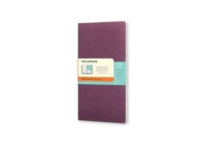 Moleskine Libreta chapters - M - Rayas morado ciruela