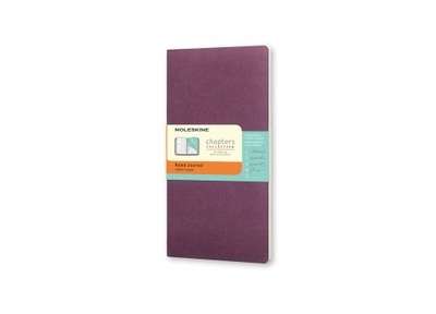 Moleskine Libreta chapters - P - Rayas morado ciruela