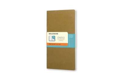 Moleskine Libreta chapters - M - Rayas leonado oliva