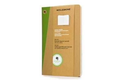 Libreta Evernote Cahier TB Set de 2 - L - Cuadriculado marrón kraft