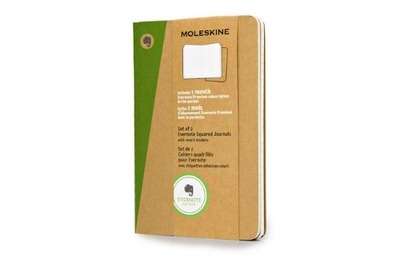 Libreta Evernote Cahier TB Set de 2 - P - Cuadriculado marrón kraft