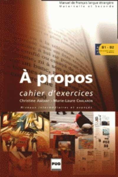 À Propos B1-B2 Cahier d'exercices