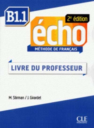 Echo B1.1 - Guide pédagogique