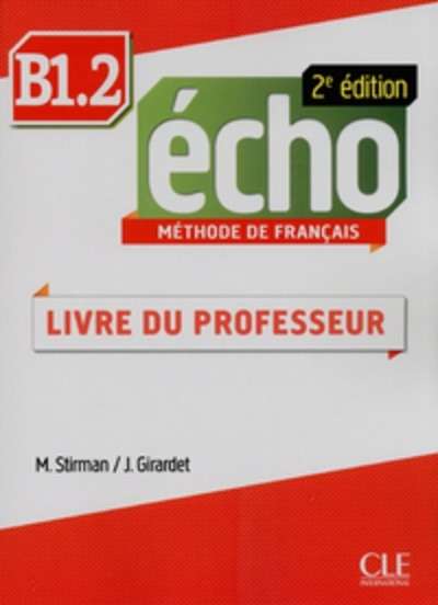 Echo B1.2 Guide pédagogique
