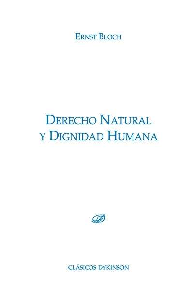Derecho natural y dignidad humana