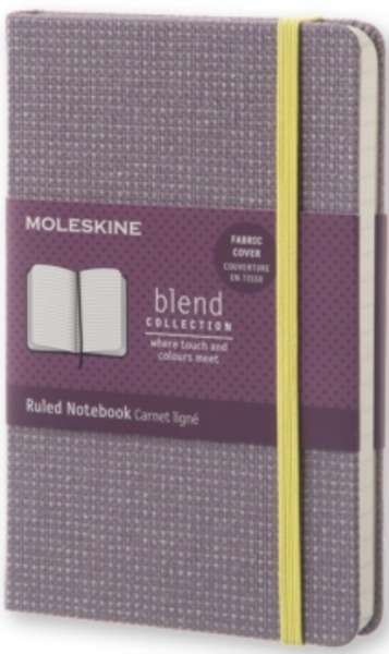 Moleskine Cuaderno blend - P - Rayas violeta