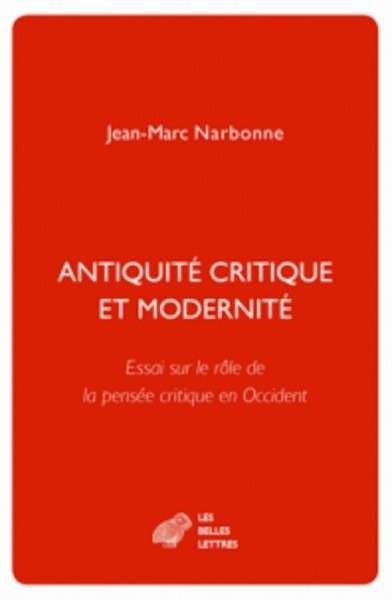 Antiquité critique et modernité