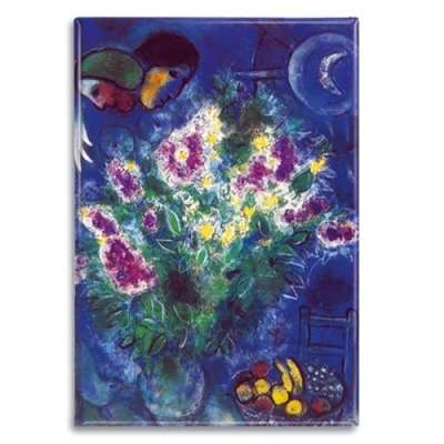 IMÁN M. Chagall - Ghe Gillyflowers